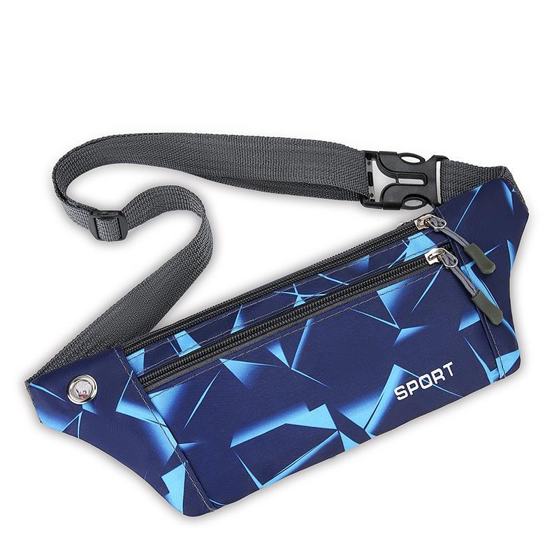 Досуг Фитнес Мобильный поясная сумка Мужская поясная сумка Облегающая спортивная мужская сумка для мобильного телефона Досуг Нейлон